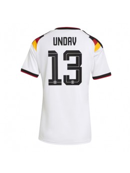Ženski Nogometna dresi replika Nemčija Deniz Undav #13 Domači SP 2026 Kratek rokav